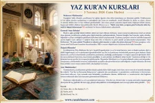 3 Temmuz 2026 Cuma Hutbesi - YAZ KUR’AN KURSLARI